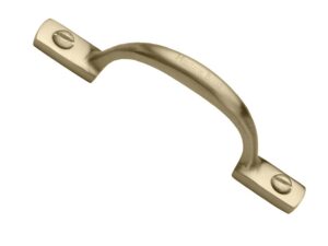 Heritage Brass Shaker Style Window/Cabinet Pull Handle (102Mm Or 152Mm), Satin Brass