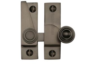 Heritage Brass Hook Plate Sash Fastener (69Mm X 20Mm), Matt Bronze -