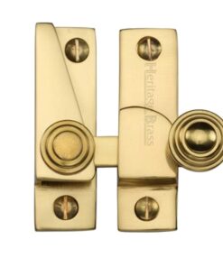 Heritage Brass Hook Plate Sash Fastener (69Mm X 20Mm), Polished Brass