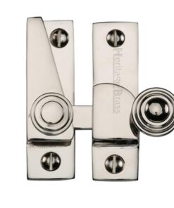 Heritage Brass Hook Plate Sash Fastener (69Mm X 20Mm), Polished Nickel -