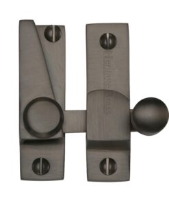 Heritage Brass Hook Plate Sash Fastener (69Mm X 20Mm), Matt Bronze -