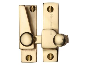 Heritage Brass Hook Plate Sash Fastener (69Mm X 20Mm), Polished Brass