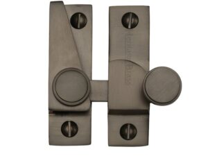 Heritage Brass Hook Plate Sash Fastener (69Mm X 20Mm), Matt Bronze -