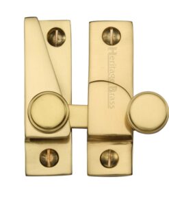 Heritage Brass Hook Plate Sash Fastener (69Mm X 20Mm), Polished Brass -