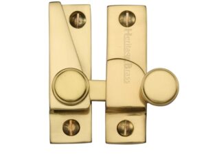 Heritage Brass Hook Plate Sash Fastener (69Mm X 20Mm), Polished Brass -