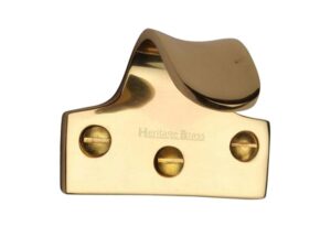 Heritage Brass Sash Window Lift (54Mm X 42Mm), Polished Brass