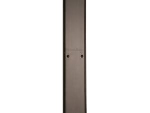 Heritage Brass Large Raised Finger Plate, Matt Bronze