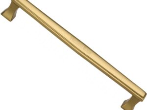 Heritage Brass Deco, Art Deco Style Pull Handles (279Mm Or 432Mm C/C), Polished Brass -