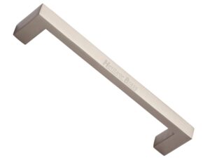 Heritage Brass Rectangular Pull Handle, Satin Nickel -