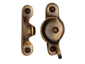 Heritage Brass Fitch Pattern Sash Fastener (66Mm X 17Mm), Antique Brass