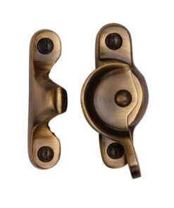 Heritage Brass Fitch Pattern Sash Fastener (66Mm X 17Mm), Antique Brass