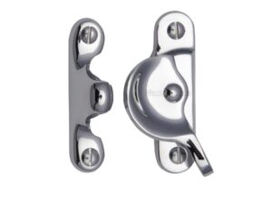 Heritage Brass Fitch Pattern Sash Fastener (66Mm X 17Mm), Polished Chrome