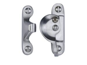 Heritage Brass Fitch Pattern Sash Fastener (66Mm X 17Mm), Satin Chrome