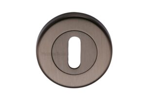 Heritage Brass Standard Key Escutcheon, Matt Bronze