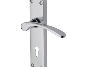 Heritage Brass Sophia Polished Chrome Door Handles (Sold In Pairs)