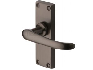 Heritage Brass Windsor Matt Bronze Door Handles (Sold In Pairs)