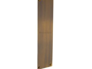 Heritage Brass Flat Fingerplate (305Mm X 76Mm), Antique Brass Finish