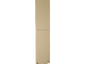 Heritage Brass Flat Fingerplate (305Mm X 76Mm), Polished Brass Finish