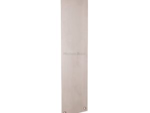 Heritage Brass Flat Fingerplate (305Mm X 76Mm), Satin Nickel Finish