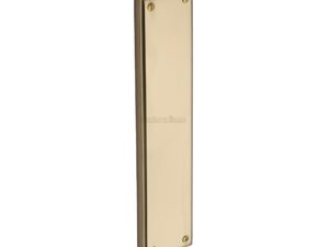 Heritage Brass Raised Fingerplate (282Mm X 63Mm), Polished Brass Finish