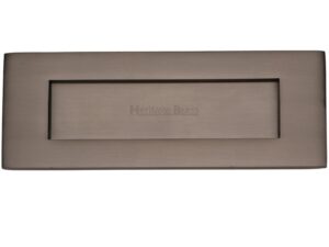 Heritage Brass Letter Plate (Various Sizes), Matt Bronze