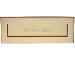 Letter Plate 8 X 3" Satin Brass