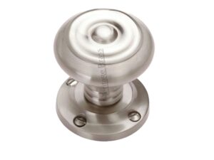 Heritage Brass Aylesbury Mortice Door Knobs, Satin Nickel (Sold In Pairs)