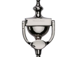 Heritage Brass Urn Door Knocker (Small Or Large), Polished Nickel