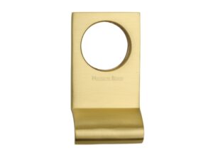 Heritage Brass Rectangular Cylinder Pull (84Mm X 45Mm), Satin Brass