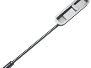 Zoo Hardware Vier Integral Slide Action Flush Bolt (250Mm), Satin Stainless Steel