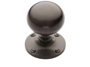 Heritage Brass Westminster Mortice Door Knobs, Matt Bronze (Sold In Pairs)