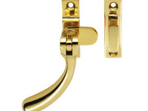 Bulb End Casement Window Fasteners, Polished Brass