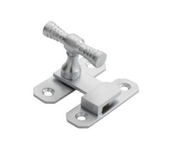 Fingertip T Handle Window Fasteners, Satin Chrome