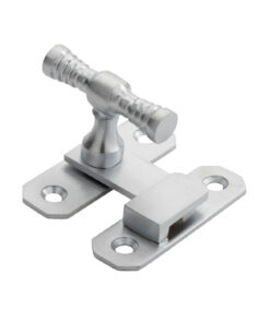 Fingertip T Handle Window Fasteners, Satin Chrome