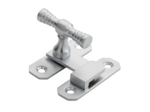 Fingertip T Handle Window Fasteners, Satin Chrome