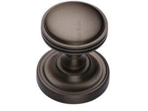 Heritage Brass Whitehall Mortice Door Knobs, Matt Bronze (Sold In Pairs)