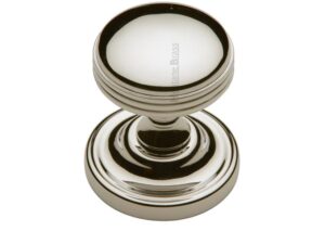 Heritage Brass Whitehall Mortice Door Knobs, Polished Nickel (Sold In Pairs)