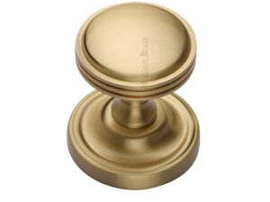 Heritage Brass Whitehall Mortice Door Knobs, Satin Brass (Sold In Pairs)