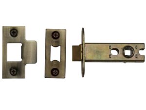 Heritage Brass Heavy Duty 2.5, 3, 4, Or 5 Inch Tubular Latches, Antique Brass -