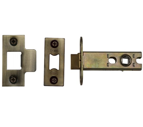 Heritage Brass Heavy Duty 2.5, 3, 4, Or 5 Inch Tubular Latches, Antique Brass -