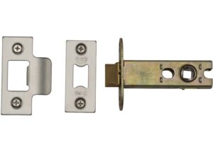 Heritage Brass Heavy Duty 2.5, 3, 4, Or 5 Inch Tubular Latches, Satin Nickel / Satin Chrome -