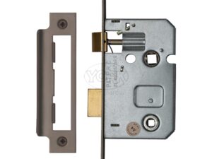 Heritage Brass 2.5 Inch Bathroom Locks (Bolt Through), Matt Bronze -