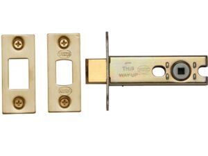 Heritage Brass 3 Or 4 Inch Tubular Bathroom Deadbolts, Satin Brass -