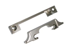 Heritage Brass Rebate Set For Standard Tubular Latch Yktl, Polished Finish