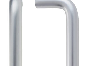 Zoo Hardware Architectural Aluminium D Pull Handles (19Mm Or 22Mm Bar Diameter), Satin Aluminium