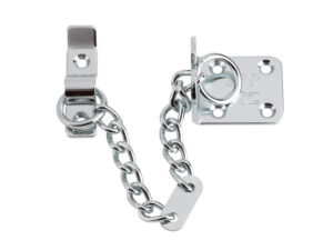 Zoo Hardware Heavy Duty Door Chain (200Mm Length), Polished Chrome