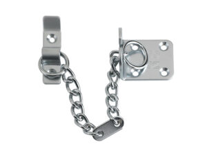 Zoo Hardware Heavy Duty Door Chain (200Mm Length), Satin Chrome - Zab15Sc