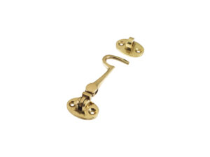 Zoo Hardware Cabin Hooks (75Mm - 300Mm), Polished Brass