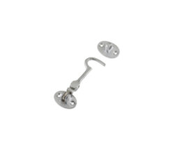 Zoo Hardware Cabin Hooks (75Mm - 300Mm), Satin Chrome