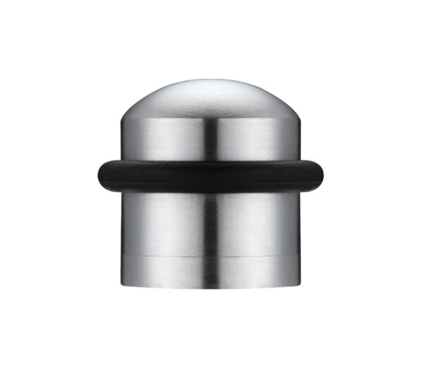 Zoo Hardware Domed Floor Mounted Door Stop, Satin Chrome